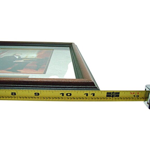 Abraham Lincoln Framed "In God We Trust" Print By Artist Hong Min Zou 12x15" - Picture 3 of 12